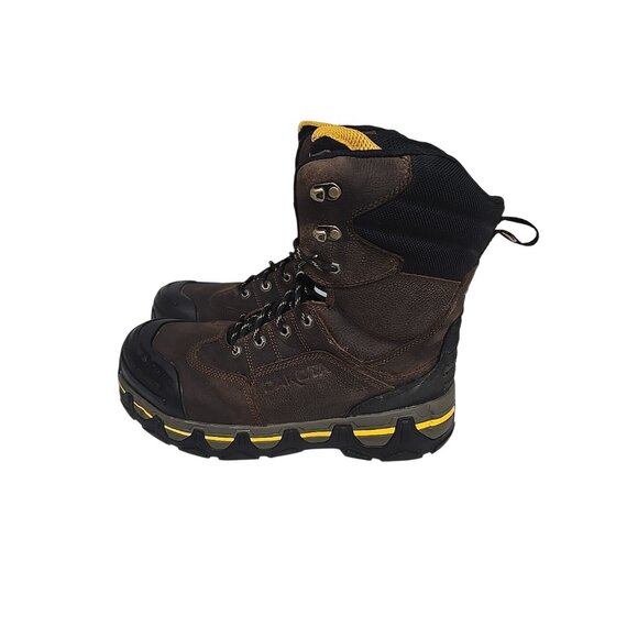 Dakota Men's 8'' 8550 Comp Toe Comp Plate Work Boots Brown Size 12M - Picture 5 of 7